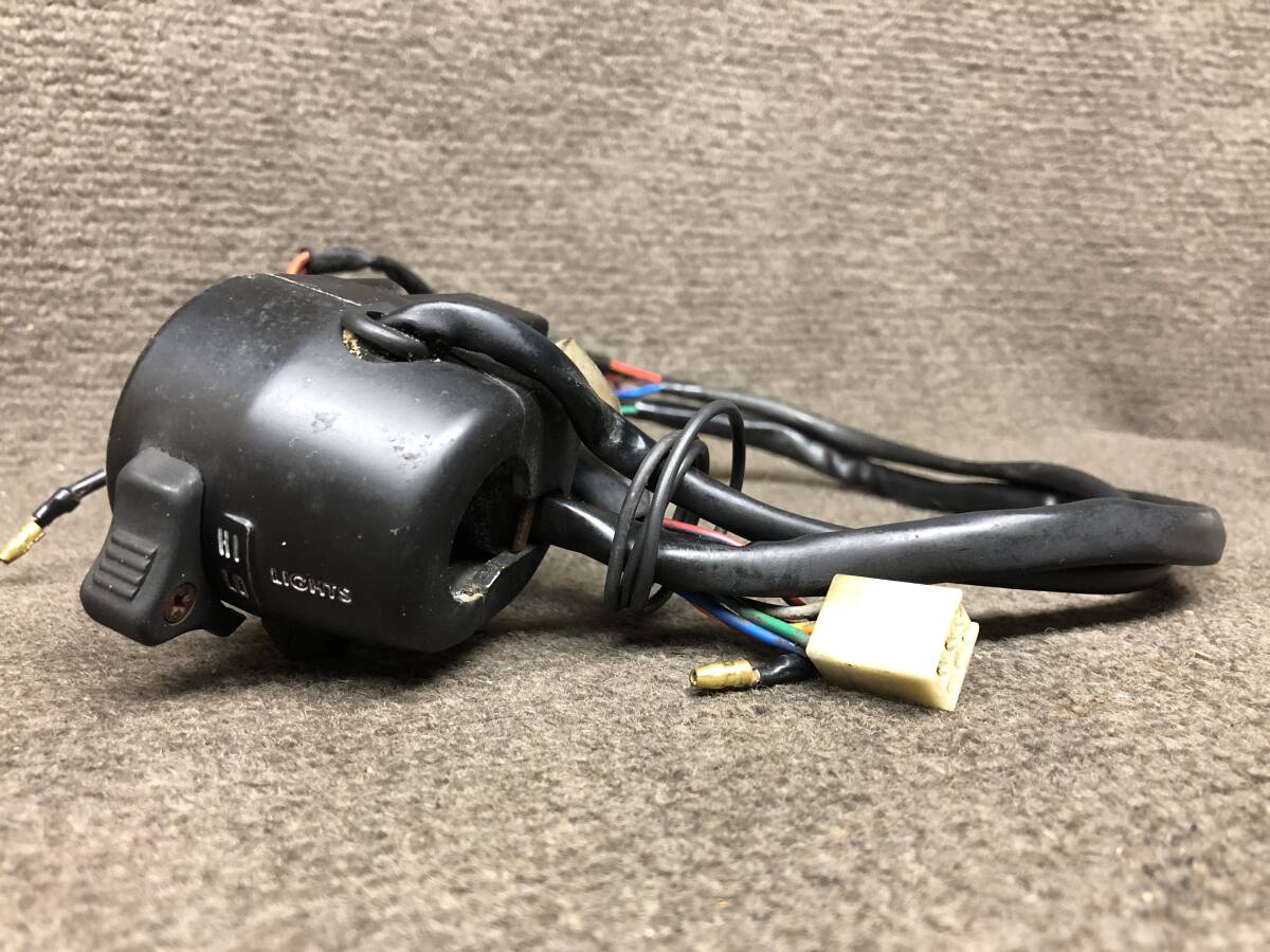 カワサキ Z400LTD 左ハンドルスイッチ 当時物 YM25①_画像1