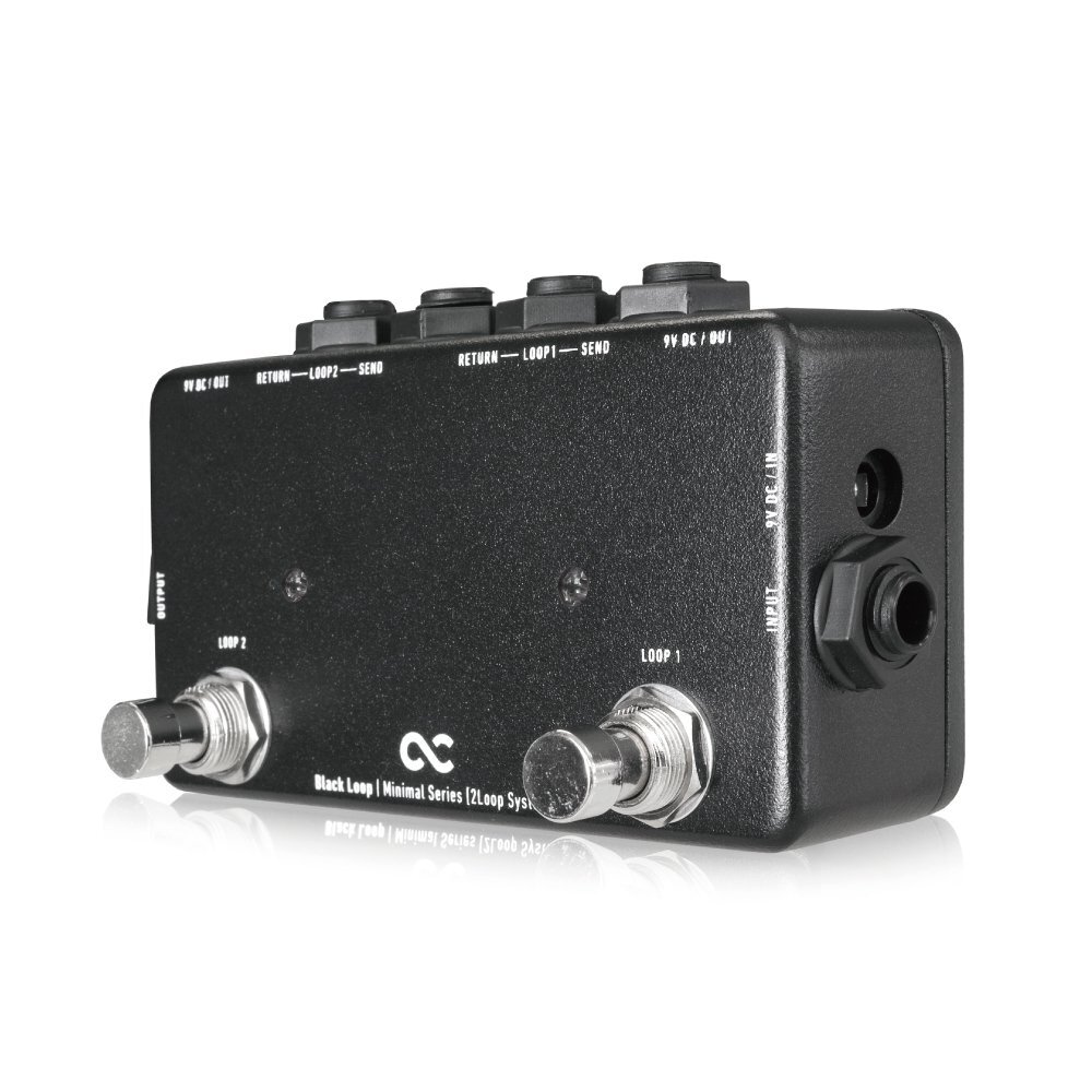 最落無し! One Control Minimal Series Black Loop / a50609 2つのDC Outを搭載した2ループスイッチャー! 1円_画像3