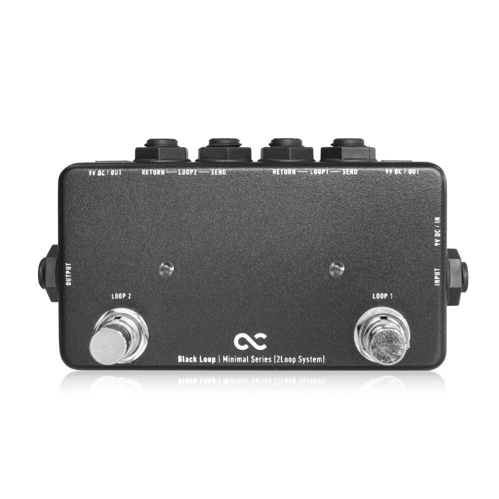 最落無し! One Control Minimal Series Black Loop / a50609 2つのDC Outを搭載した2ループスイッチャー! 1円_画像1