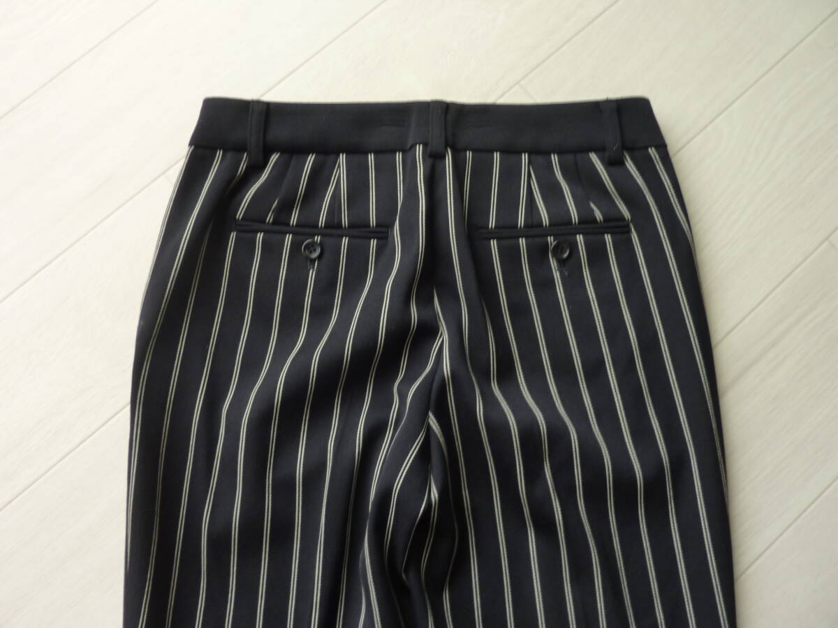 23区 デザインパンツ 長ズボン スラックス 毛混 日本製 レディース ボトムス ２３区 サイズ38 W62~66 H89~93_画像4