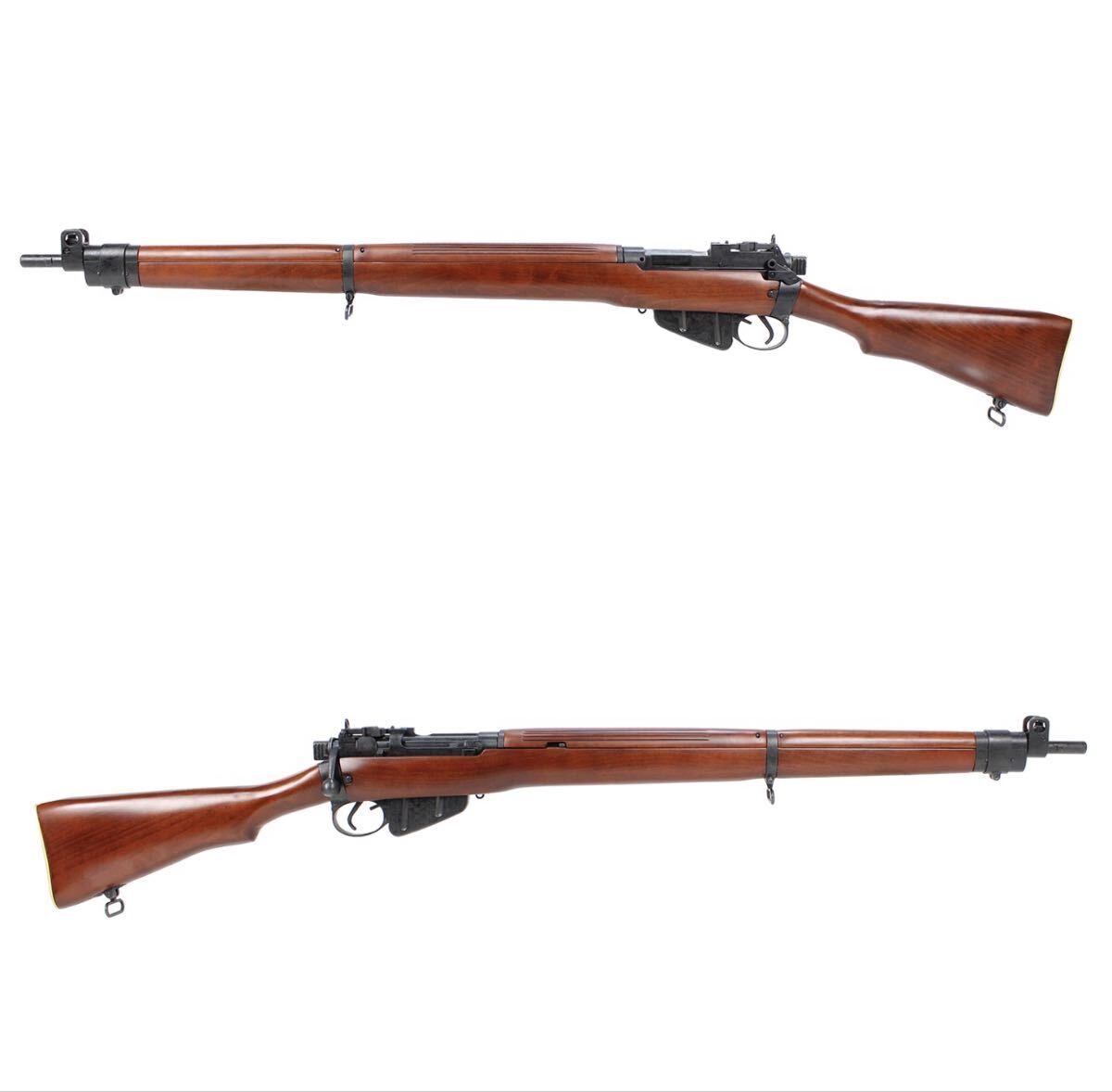 S&T Lee Enfield/リーエンフィールド No.4 mk1 エアーコッキングライフル リアルウッド_画像2