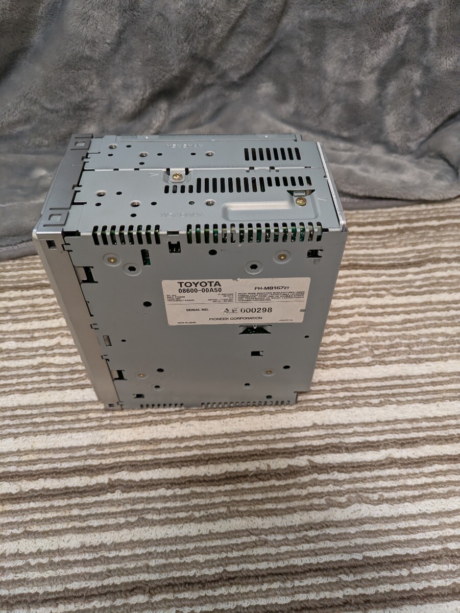 トヨタ 純正 オーディオ カーオーディオ ジャンク パナソニック製?_画像3
