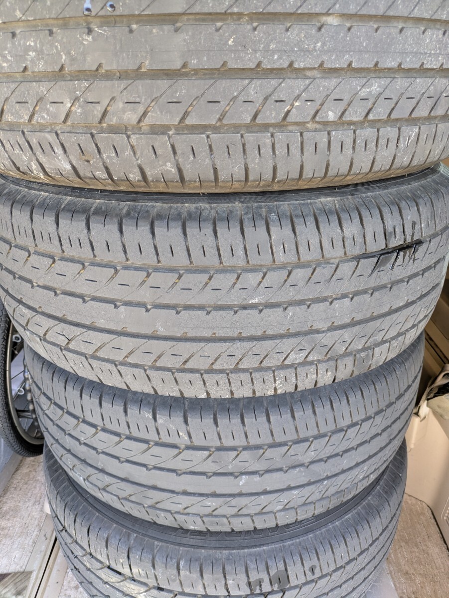 30 アルファード 純正 高輝度 タイヤホイール 18インチ 235/50R18 TOYO TRANPATH 4本セット 1本ガリあり_画像10