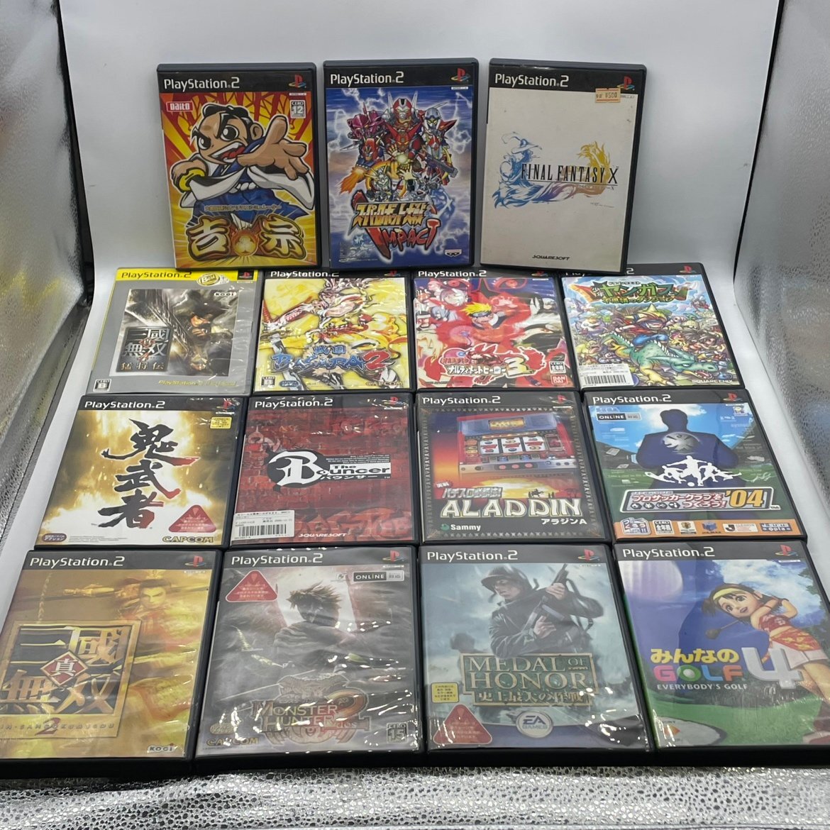 【80】100円～プレステ ゲームソフト15本セット 色んなカセットまとめ 現状品_画像1