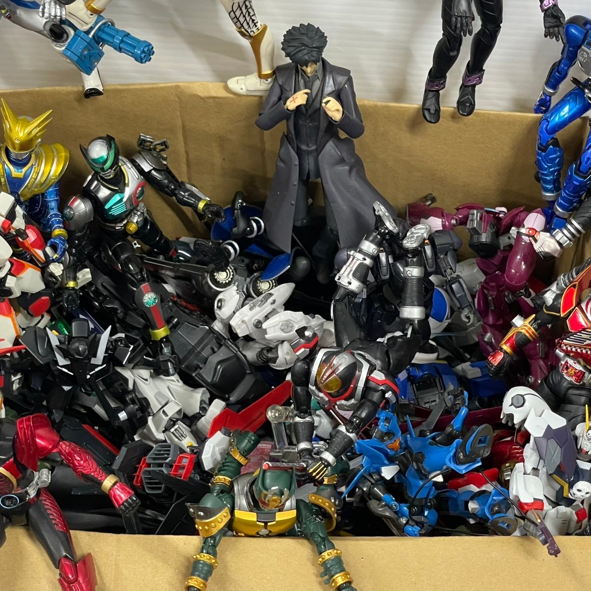 【80】1000円～お宝あり 仮面ライダー ガンダム フィギュア おもちゃ 長期保管品 ジャンク品_画像10