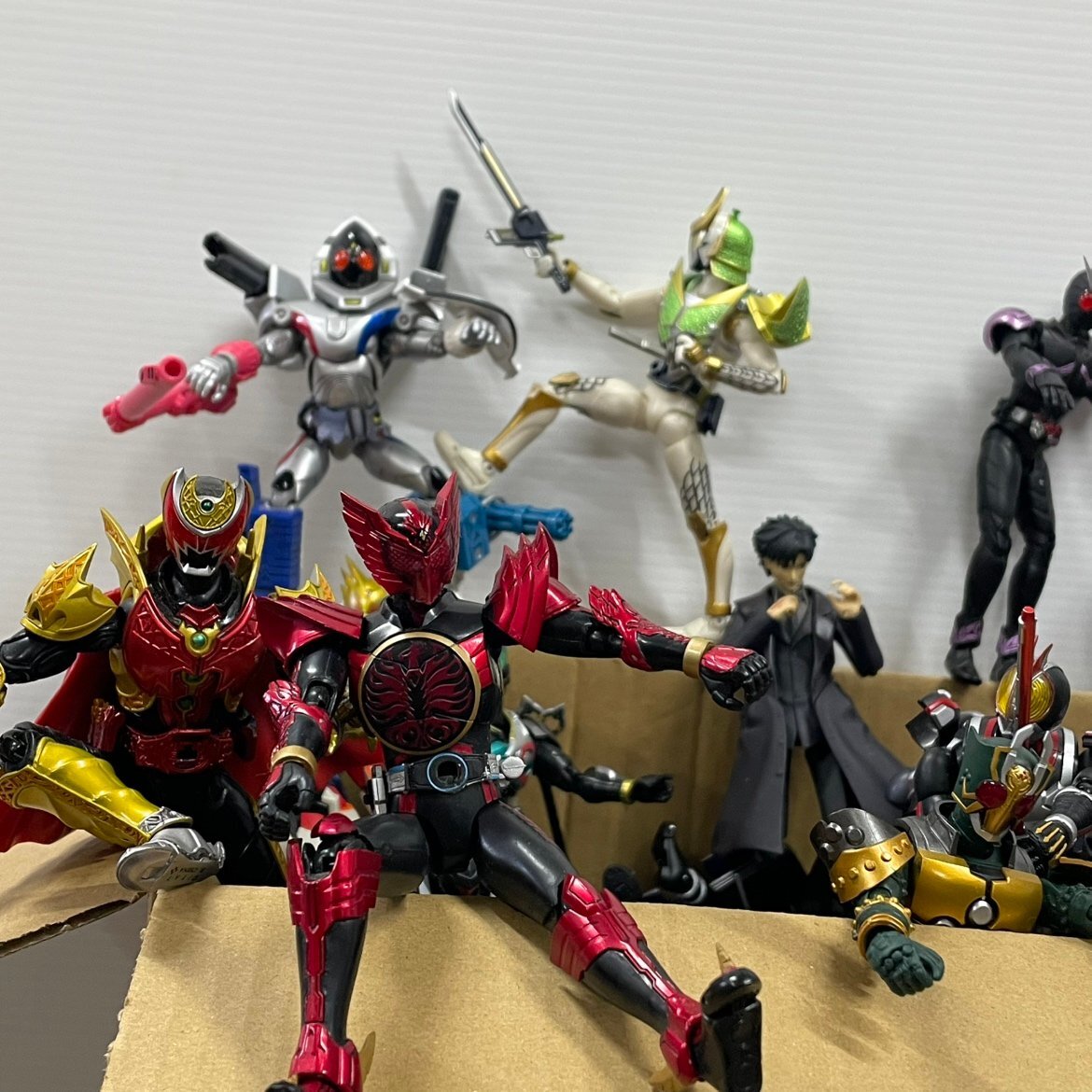 【80】1000円～お宝あり 仮面ライダー ガンダム フィギュア おもちゃ 長期保管品 ジャンク品_画像2