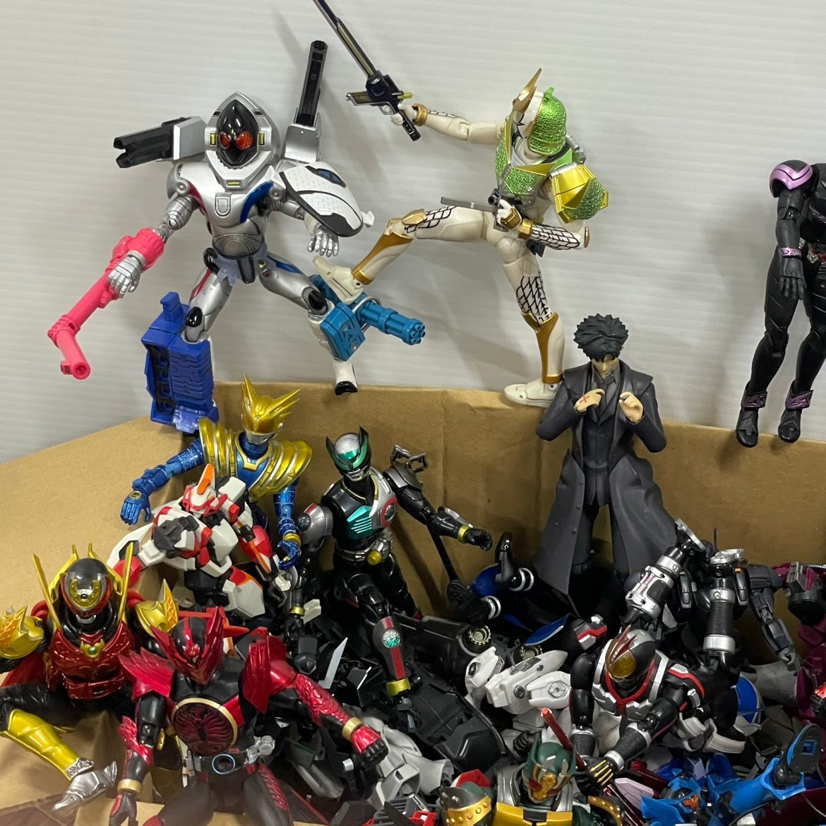 【80】1000円～お宝あり 仮面ライダー ガンダム フィギュア おもちゃ 長期保管品 ジャンク品_画像5