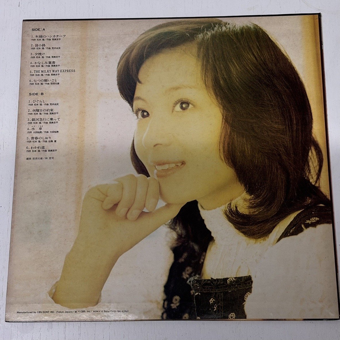【41】太田裕美 心が風邪を引いた日 レコード アナログ盤 昭和レトロ 歌謡曲 ポップス ニュー・ミュージック 現状品_画像2