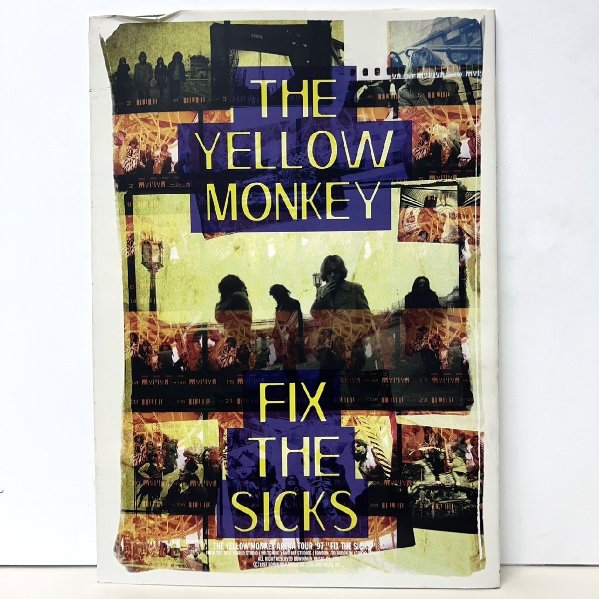 【86】希少 THE YELLOW MONKEY イエローモンキー おまとめ3点 ツアーパンフレット FIX THE SICS コレクター必見 ヴィンテージ品_画像3