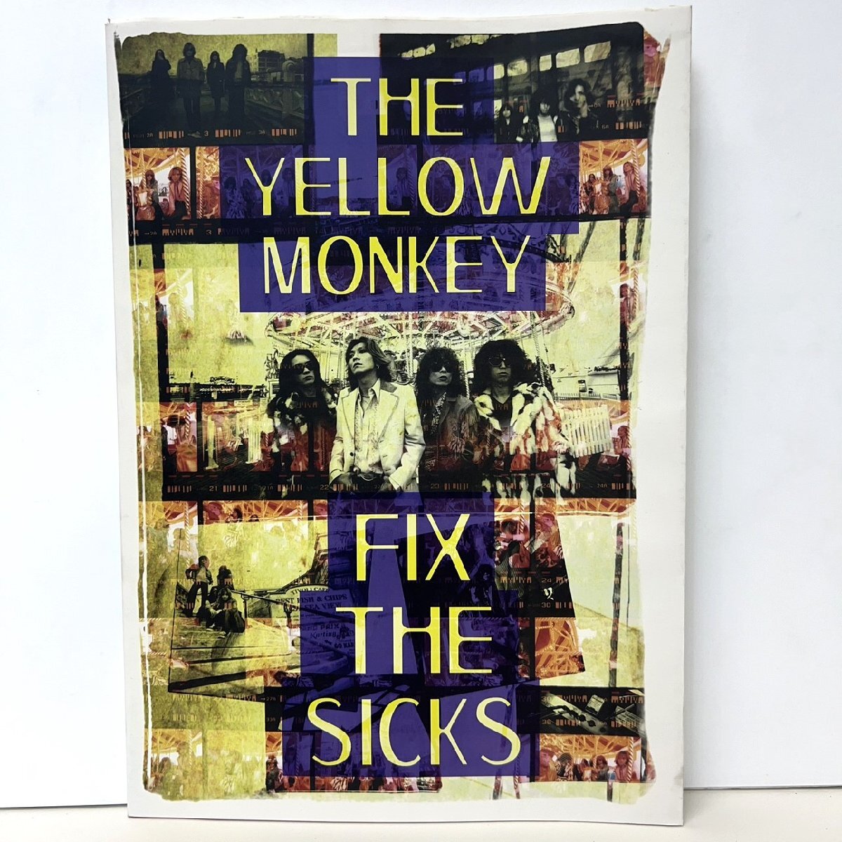 【86】希少 THE YELLOW MONKEY イエローモンキー おまとめ3点 ツアーパンフレット FIX THE SICS コレクター必見 ヴィンテージ品_画像2