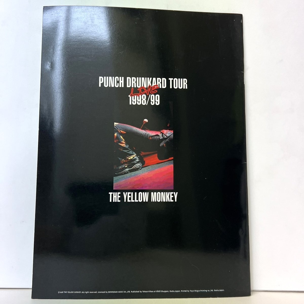 【86】希少 THE YELLOW MONKEY イエローモンキー おまとめ3点 ツアーパンフレット FIX THE SICS コレクター必見 ヴィンテージ品_画像6