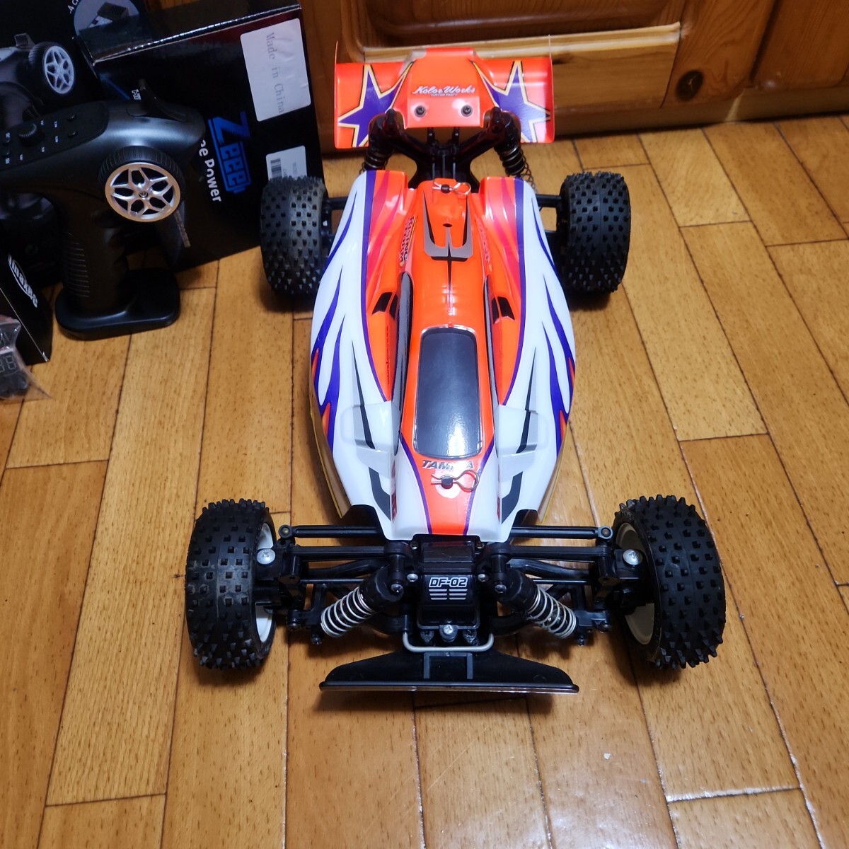 タミヤ　DF-02 ライジングストーム　中古 タミヤ DF-02 ライジングストーム 中古 タミヤ DF-02 ライジング