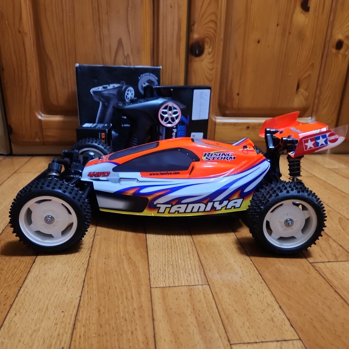 タミヤ　DF-02 ライジングストーム　中古 タミヤ DF-02 ライジングストーム 中古 タミヤ DF-02 ライジング