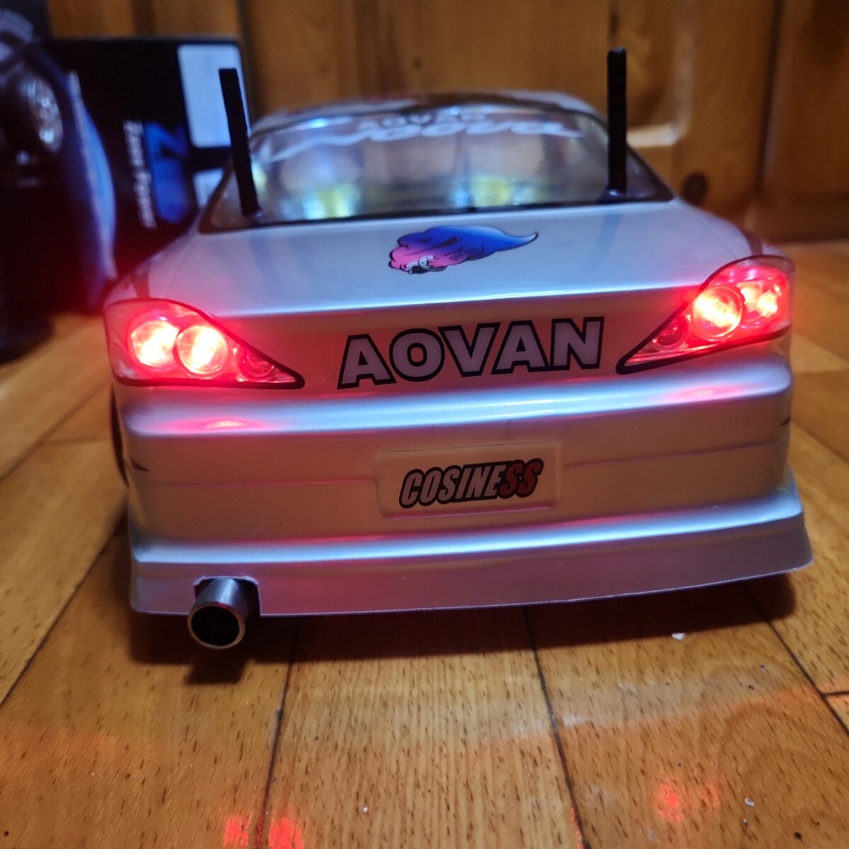 動画あり 即決《送料無料》 激安 YD-2 フルセット 電飾　シルビア ボディ ヨコモ TT02 サクラ RWD ラジコン ドリパケ tt01 RD1.0 ドリフト_画像5