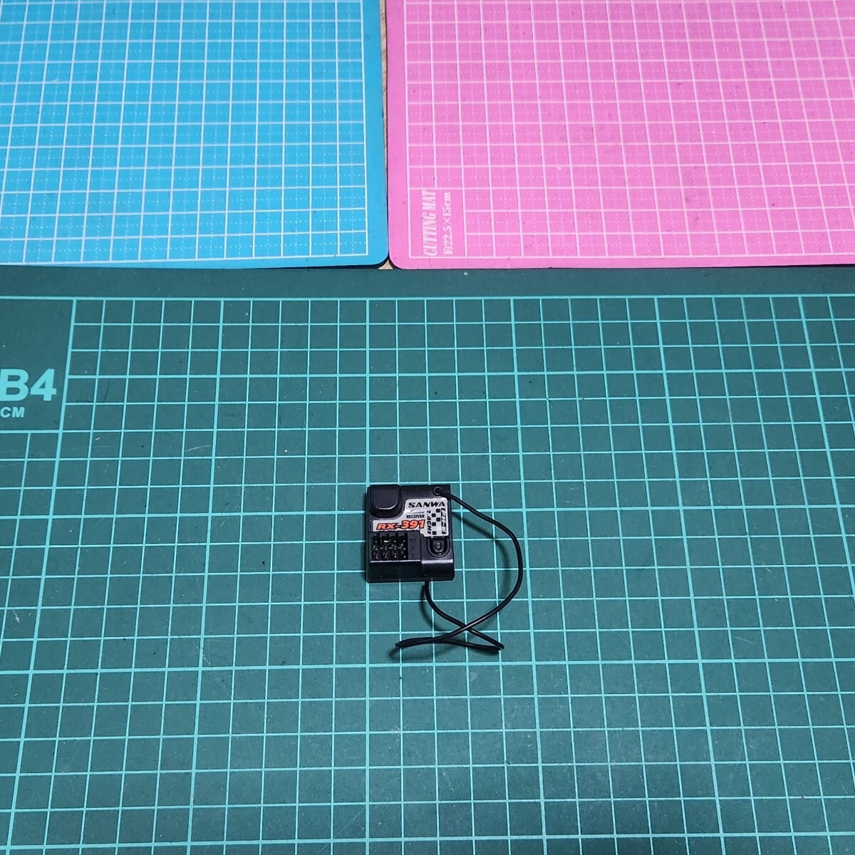 即決《送料無料》 ラジコン RC 受信機 RX-391 2.4G FH-E サンワ  SANWA _画像1