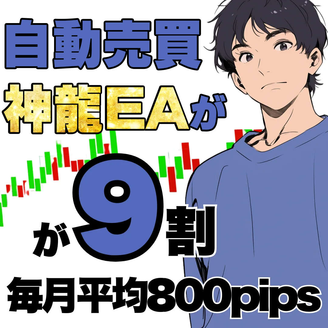 神龍EA!! 高勝率 FX自動売買システム ☆最強ロジック手法の融合☆ 毎月800pipsの利益を狙う / 投資 / 副業 / 自動売買EA_画像7