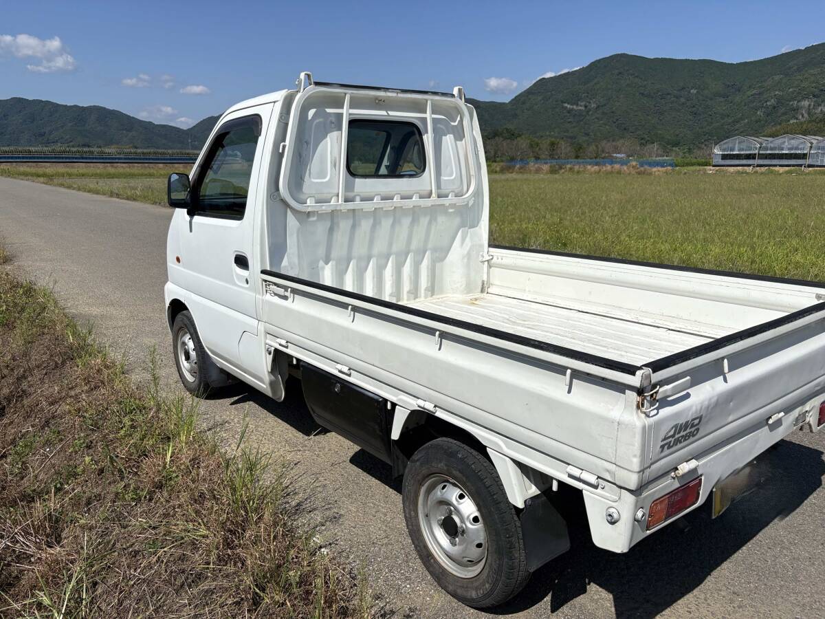 スズキ　キャリー　トラック?。模粒担玻浴?ＷＤ　５ＭＴ　ターボ