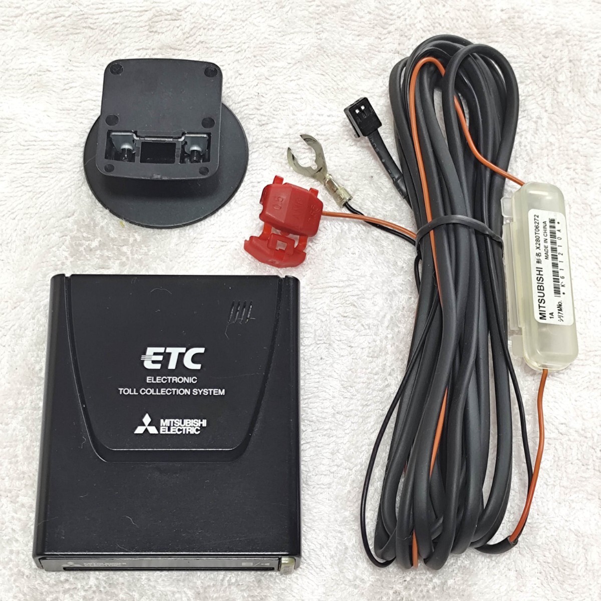 三菱電機製 アンテナ一体型 ETC車載器 EP-9U512V (管理番号 YA-P21)_画像1