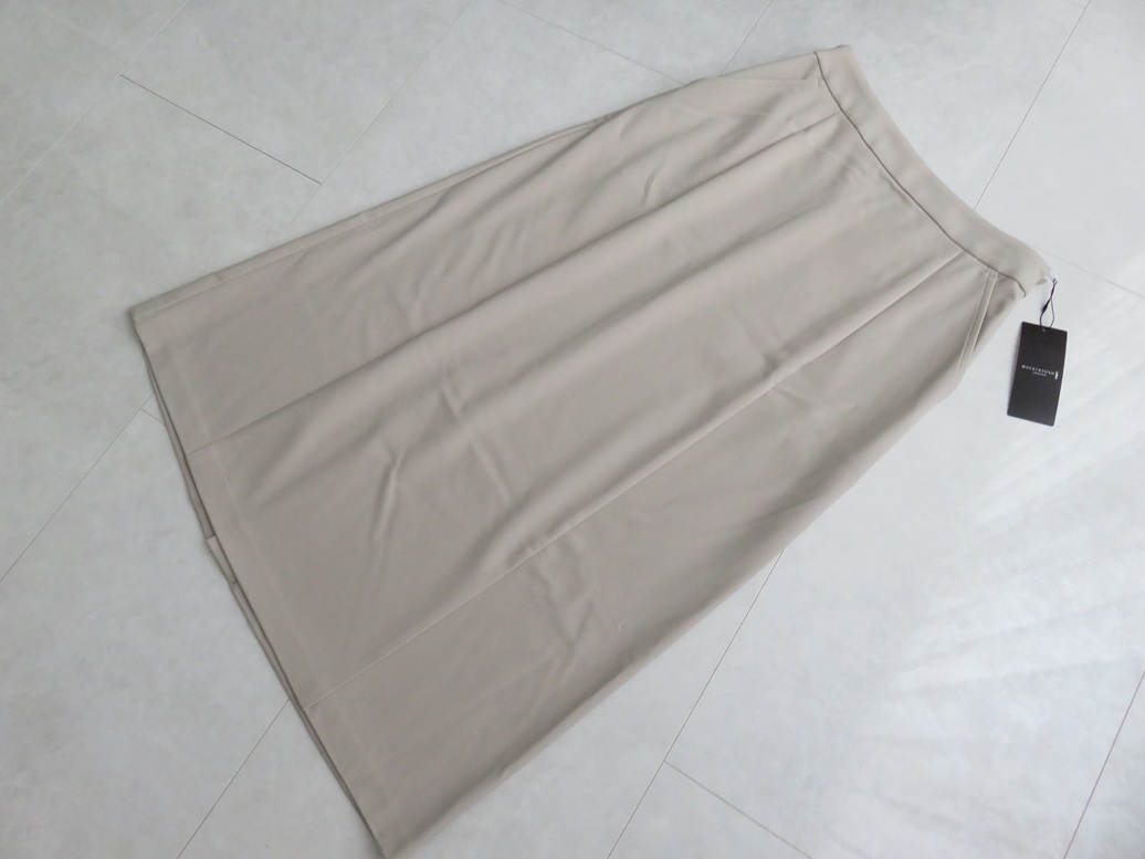 新品タグ付き◆MACKINTOSH LONDONマッキントッシュ◆３．６万！エクラ掲載☆彡【洗える】ストレッチポンチスカート　３８size　ベージュ_画像2