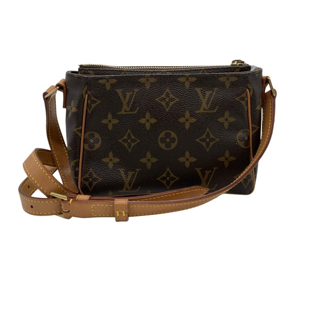 ルイヴィトン LOUIS VUITTON ヴィバシテPM ショルダーバッグ モノグラム キャンバス M51165 ブラウン レディース_画像3