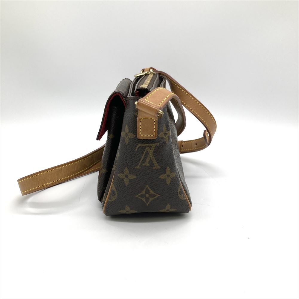 ルイヴィトン LOUIS VUITTON ヴィバシテPM ショルダーバッグ モノグラム キャンバス M51165 ブラウン レディース_画像5