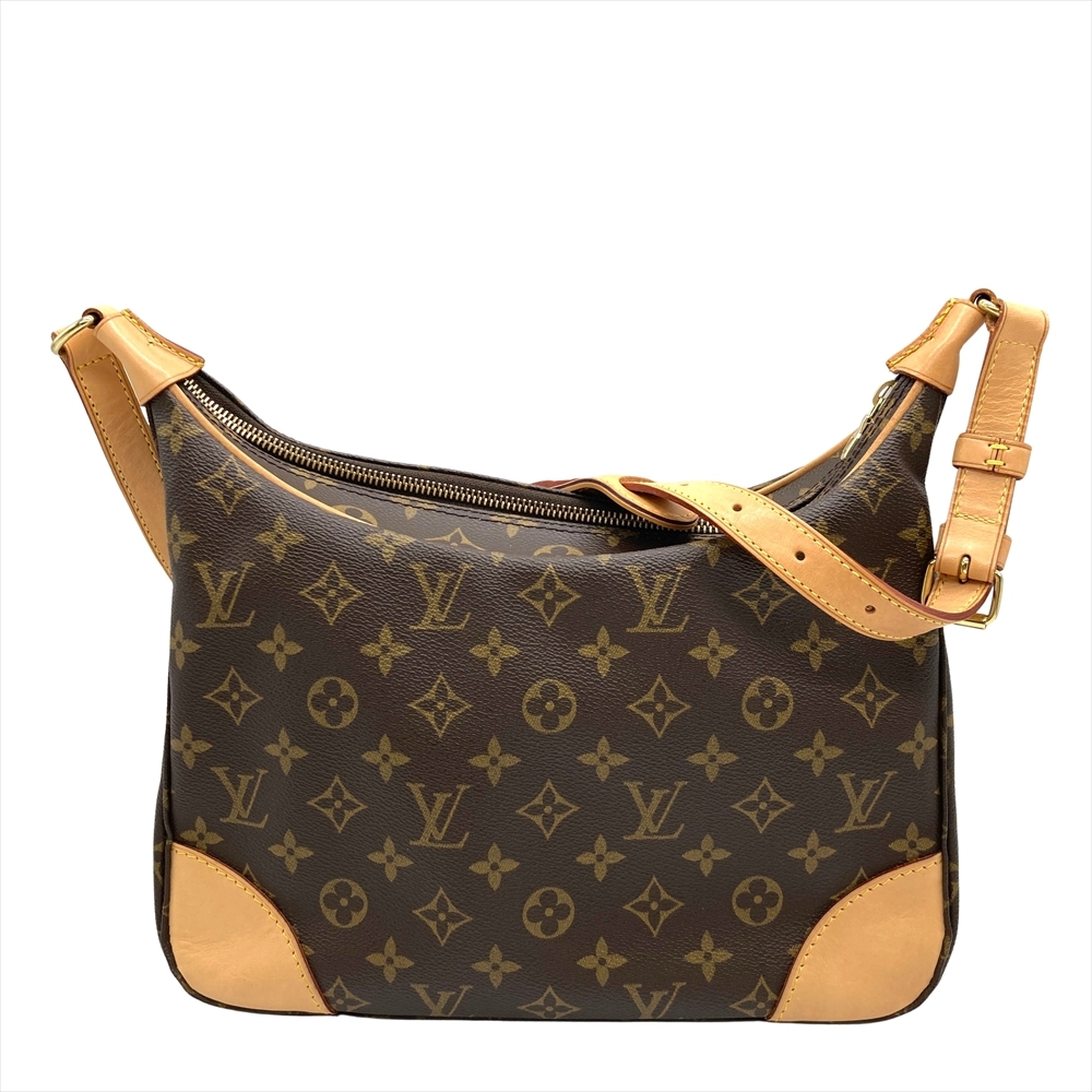 ルイヴィトン LOUIS VUITTON ブローニュ30 ショルダーバッグ モノグラム キャンバス M51265 ブラウン ゴールド金具 AS1025 レディース_画像3