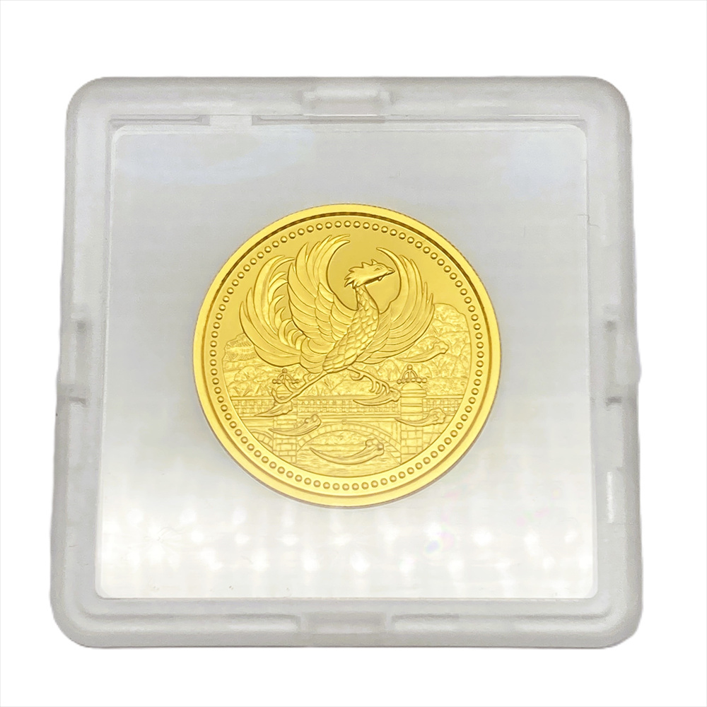 天皇陛下御在位二十年記念 1万円金貨幣 プルーフ貨幣セット 純金 20g_画像3