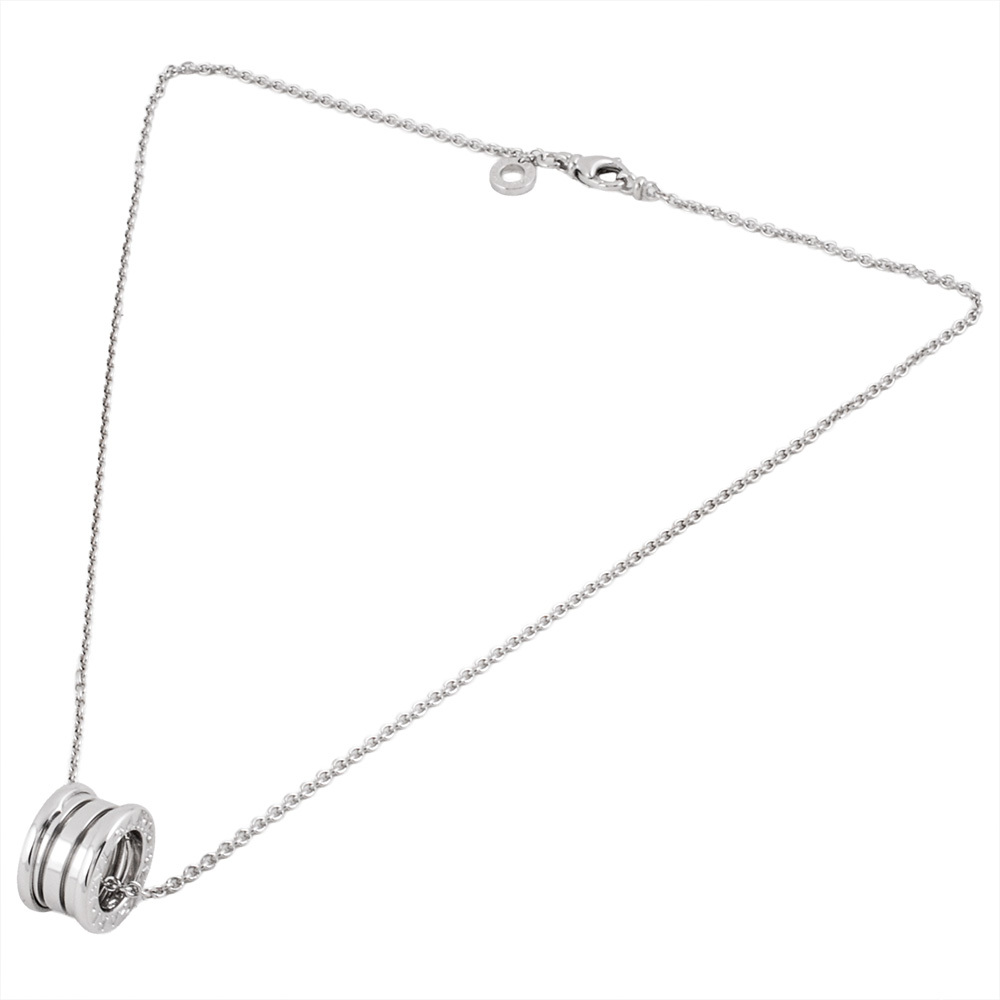 ブルガリ BVLGARI ビーゼロワン ペンダント ネックレス K18WG 11.9g ホワイトゴールド レディース_画像3