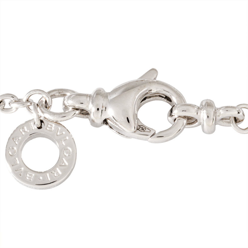 ブルガリ BVLGARI ビーゼロワン ペンダント ネックレス K18WG 11.9g ホワイトゴールド レディース_画像4