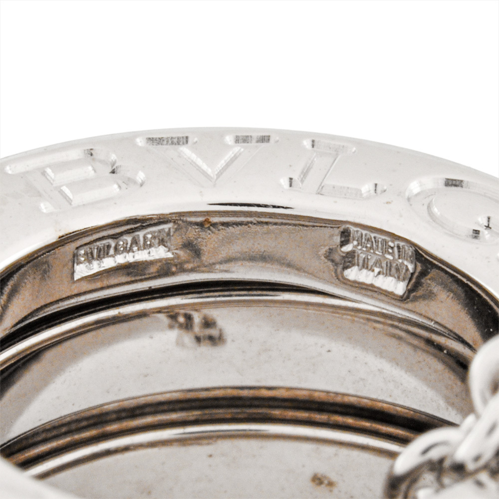 ブルガリ BVLGARI ビーゼロワン ペンダント ネックレス K18WG 11.9g ホワイトゴールド レディース_画像7