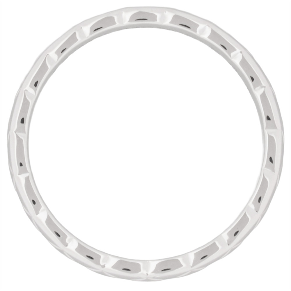 シャネル CHANEL ココクラッシュ マリッジ リング 指輪 #55 J11117 Pt950 4.6g プラチナ 2.8mm スモール ユニセックス_画像2