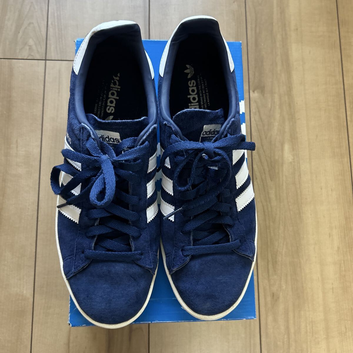 adidas CAMPUS темно-синий SIZE:9 1/2 27.5cm