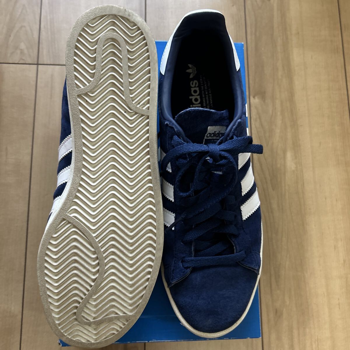 adidas CAMPUS темно-синий SIZE:9 1/2 27.5cm