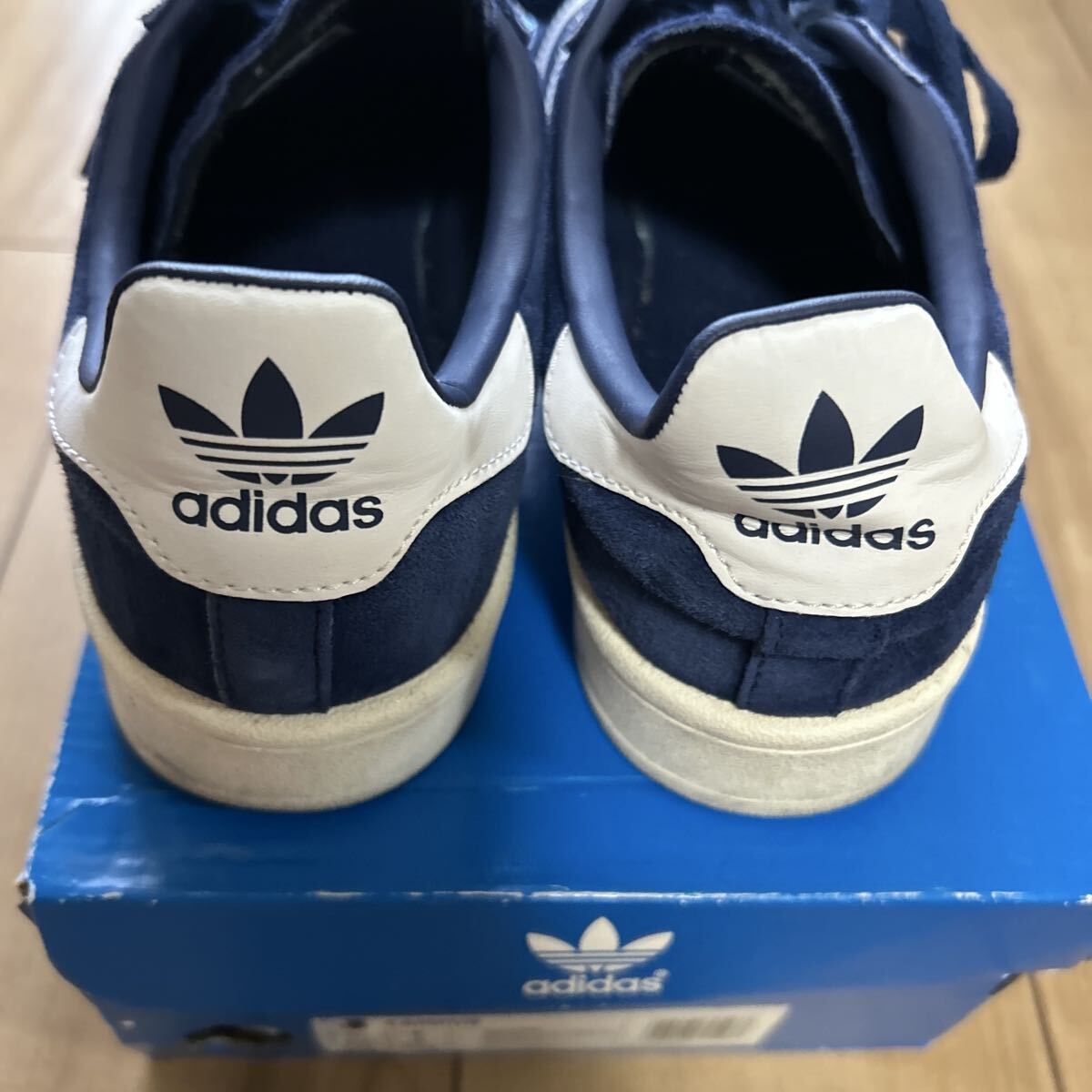 adidas CAMPUS темно-синий SIZE:9 1/2 27.5cm