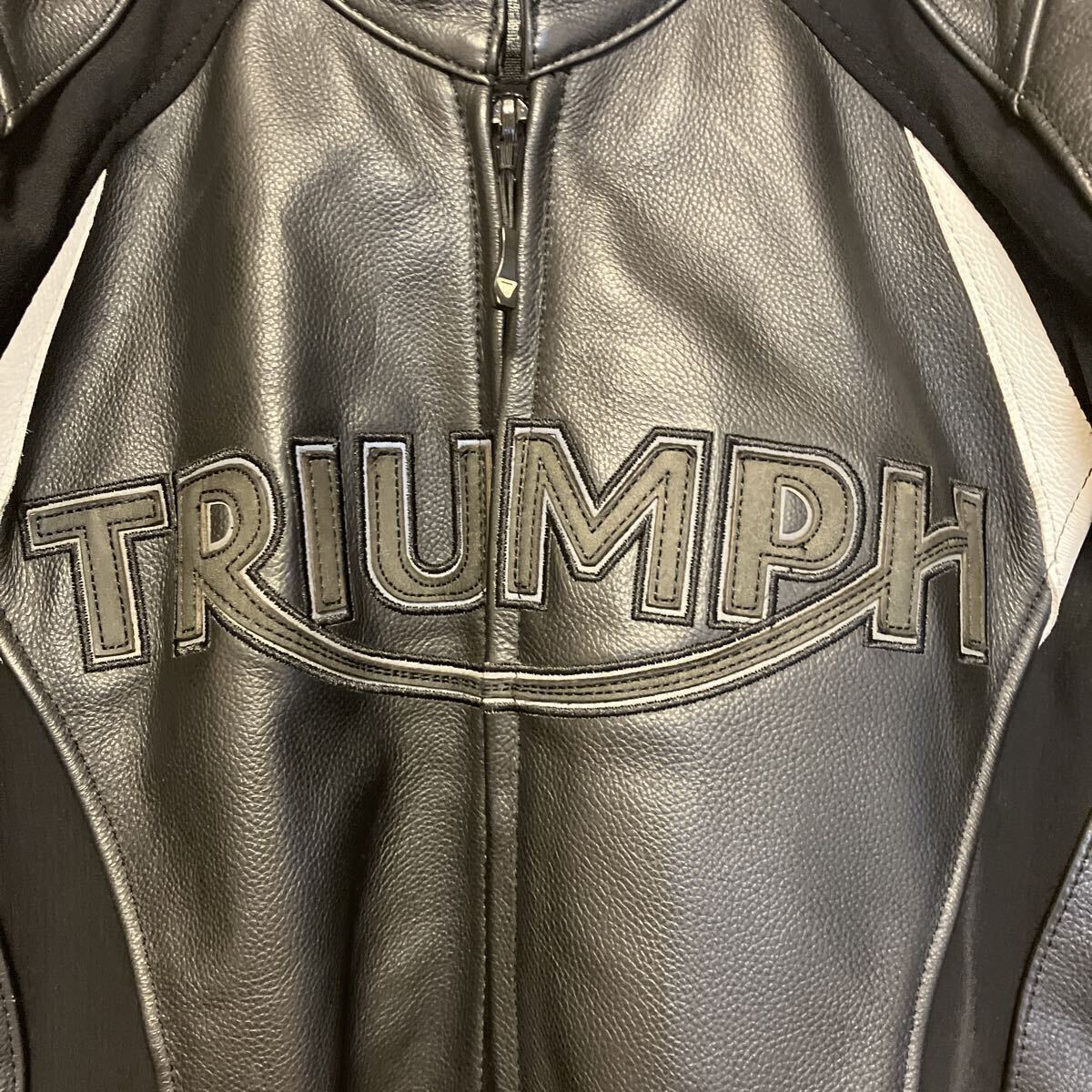 TRIUMPH トライアンフ 純正レザージャケット_画像3