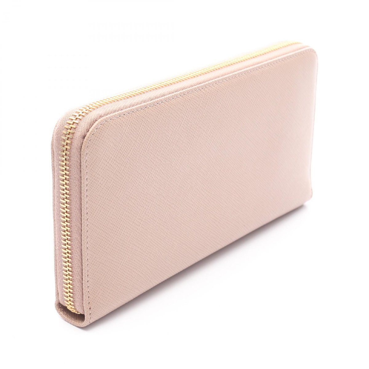  Prada SAFFIANO TRIANG бренд off PRADAsafia-no кожа раунд длинный кошелек кожа женский 