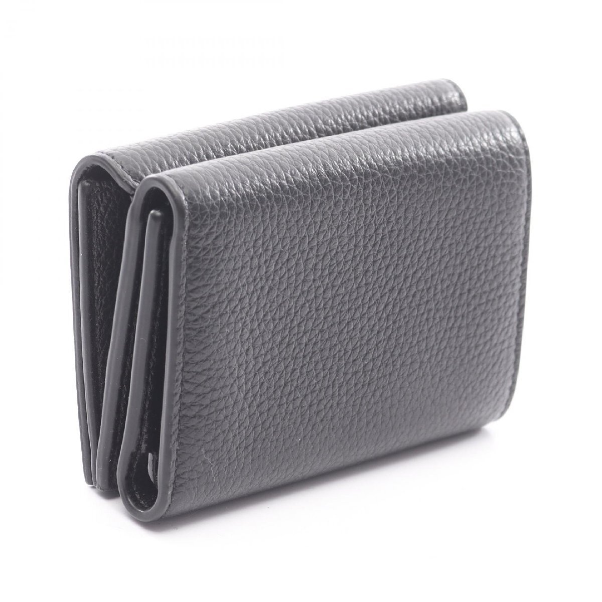 バレンシアガ クラシック ミニ ウォレット ブランドオフ BALENCIAGA レザー 三つ折り財布 レザー レディース_画像2