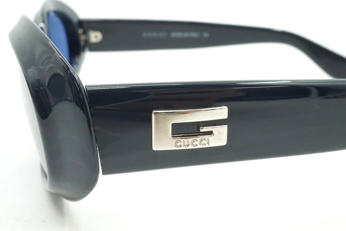 グッチ 51□20 135 サングラス アイウェア GG2419/N/S 2LP オーバル セルフレーム 紺 ネイビー GUCCI 4022k_画像3