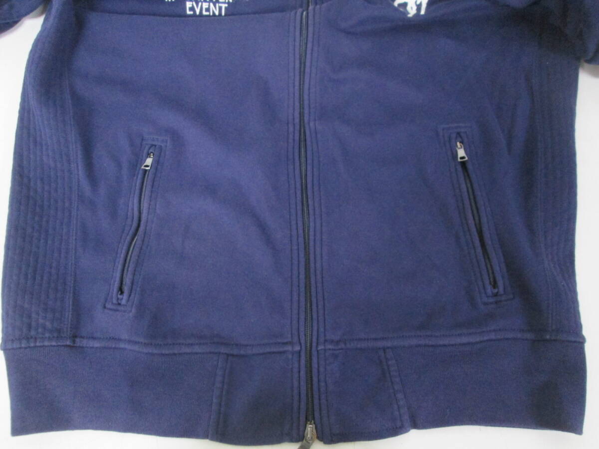 【1031h O19966】 Polo by RALPH LAUREN ポロ ラルフローレン メンズ 上下セット セットアップ サイズL ネイビー 古着_画像8