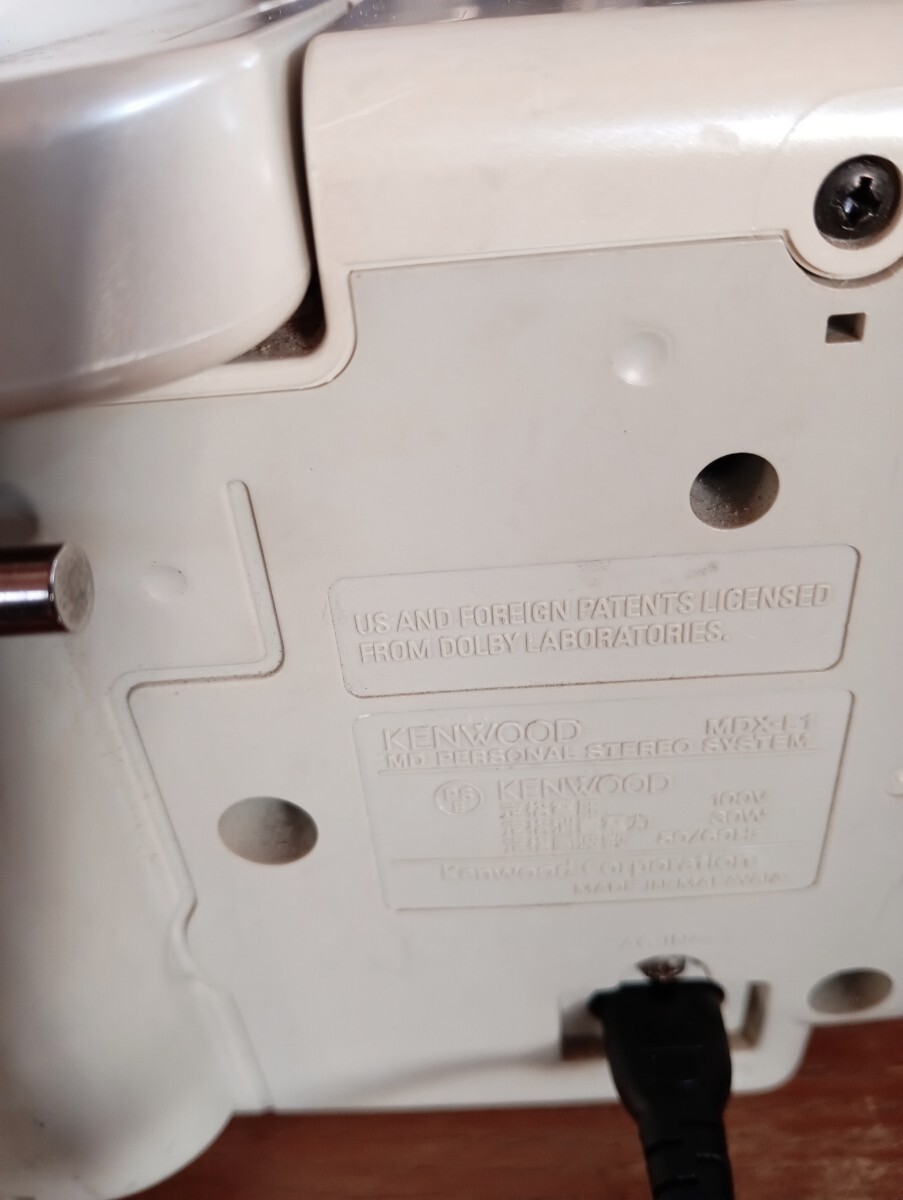 MD ラジカセ ケンウッド_画像5