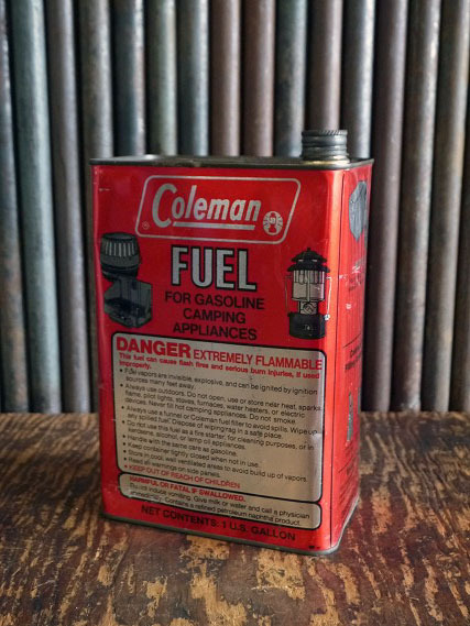 ビンテージ　Coleman　ガソリン缶　A [gopd-1387]検アメリカUSAインテリア雑貨コレクション雑貨1970～８０年代頃雑貨アウトドア_画像1