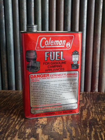 ビンテージ　Coleman　ガソリン缶　A [gopd-1387]検アメリカUSAインテリア雑貨コレクション雑貨1970～８０年代頃雑貨アウトドア_画像2