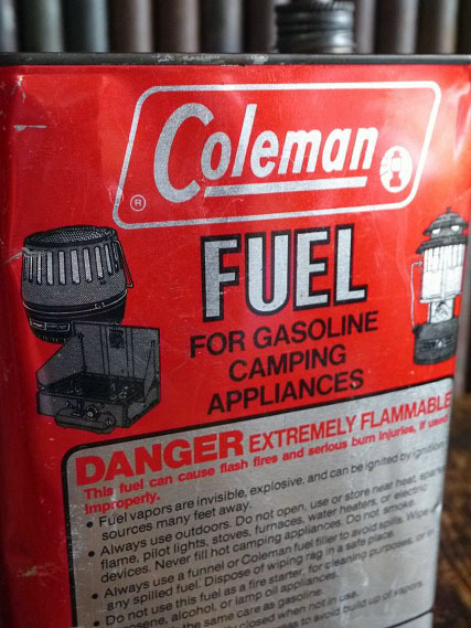 ビンテージ　Coleman　ガソリン缶　A [gopd-1387]検アメリカUSAインテリア雑貨コレクション雑貨1970～８０年代頃雑貨アウトドア_画像3