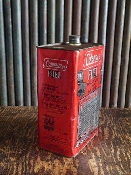 ビンテージ　Coleman　ガソリン缶　A [gopd-1387]検アメリカUSAインテリア雑貨コレクション雑貨1970～８０年代頃雑貨アウトドア_画像5