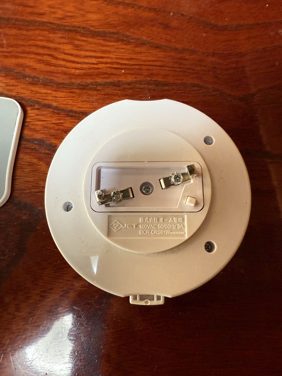 オーム電機 OCR-CRS01W OHM シーリングライト 赤外線リモコンスイッチ リモコン 天井照明器具専用 ペンダントライト_画像4