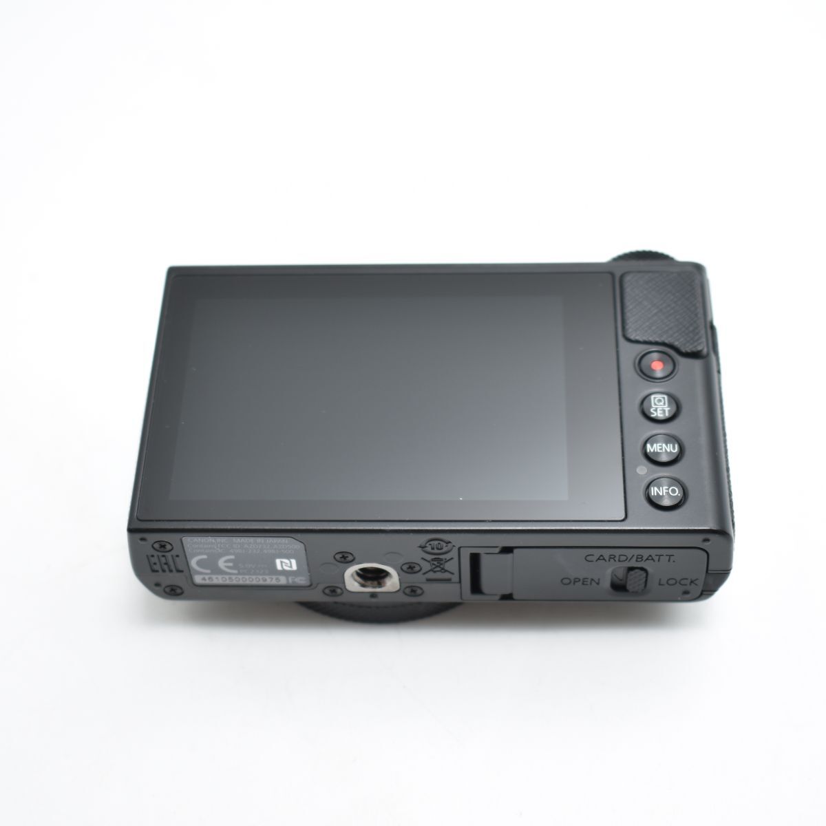 B#9810 Canon コンパクトデジタルカメラ PowerShot G9 X Mark II ブラック 1.0型センサー/F2.0レンズ/光學3倍ズーム