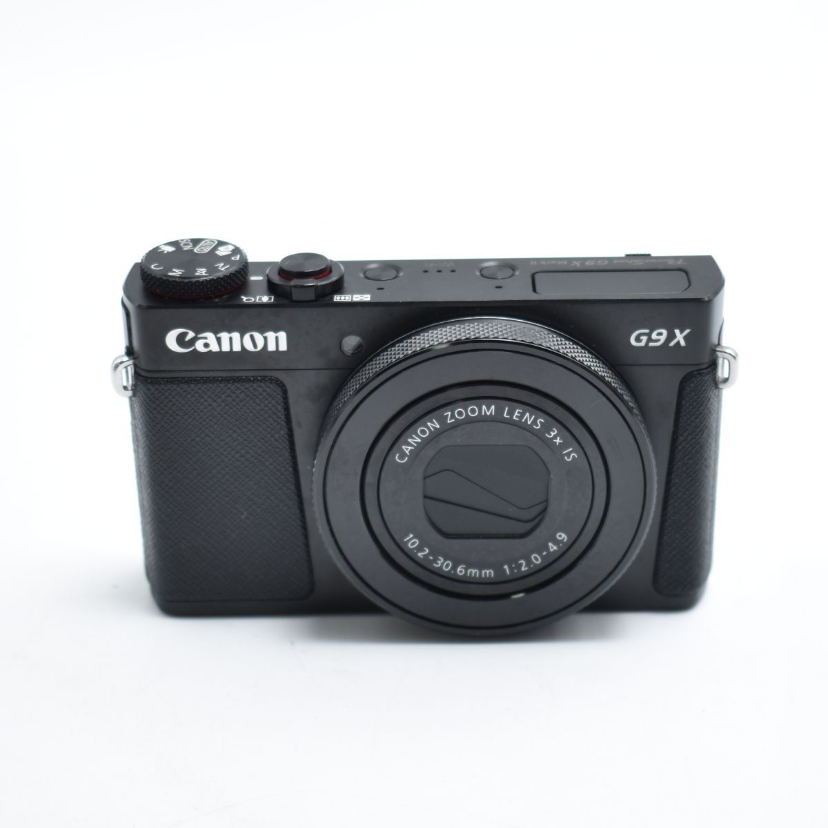 B#9810 Canon コンパクトデジタルカメラ PowerShot G9 X Mark II ブラック 1.0型センサー/F2.0レンズ/光學3倍ズーム