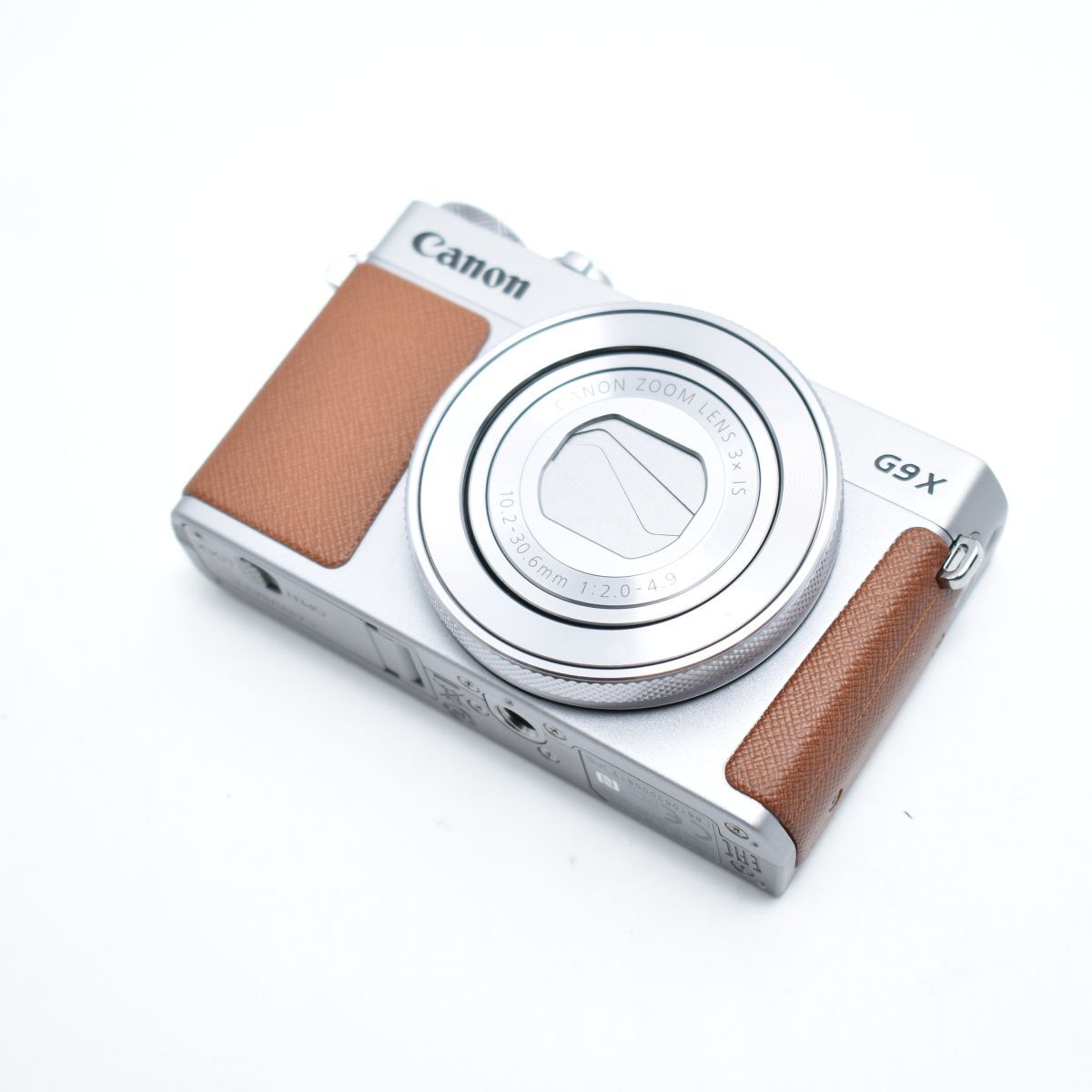 B#9808 Canon コンパクトデジタルカメラ PowerShot G9 X Mark II シルバー 1.0型センサー/F2.0レンズ/光學3倍ズーム