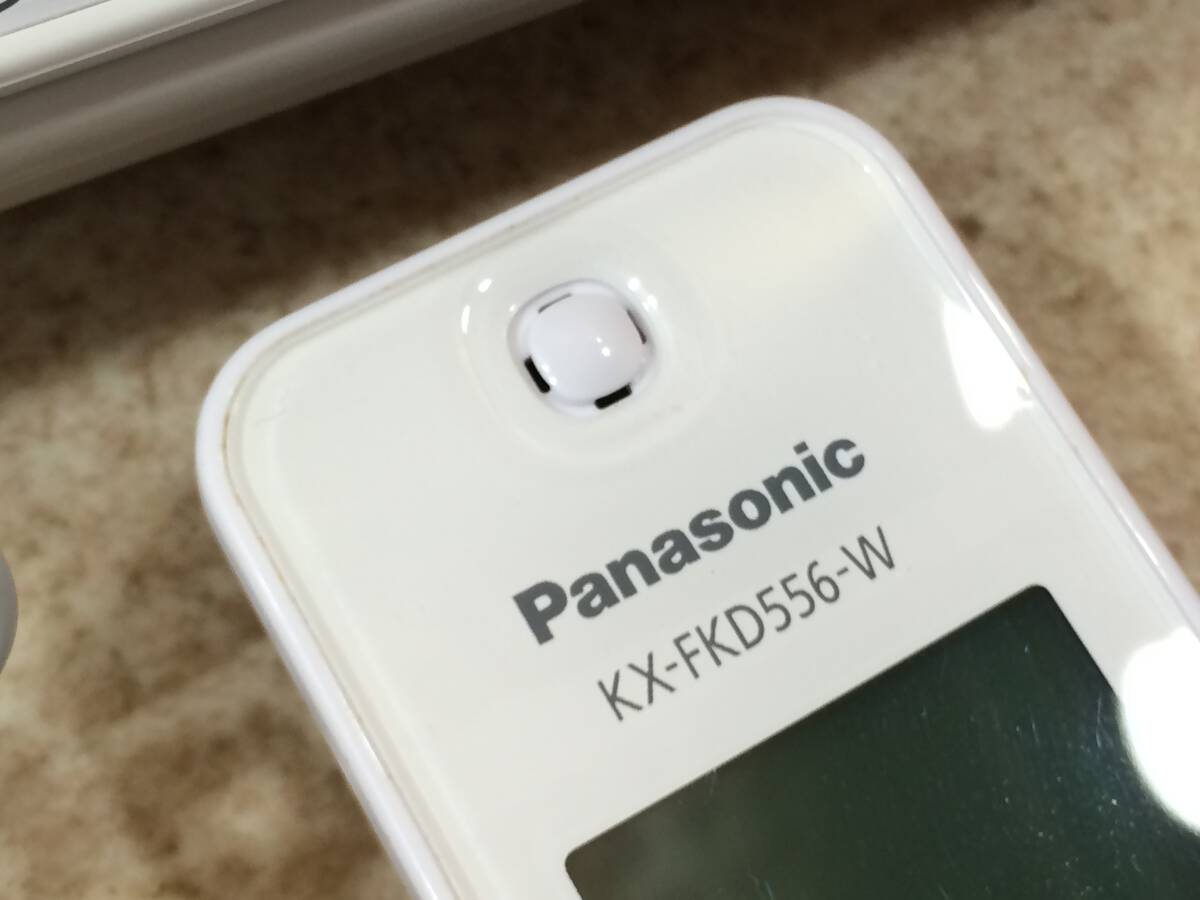 [TC]Panasonic KX-PD622-W FAX電話機 子機電池なし_画像4