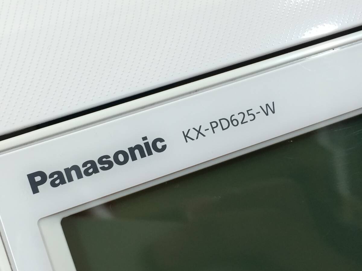 [TC]Panasonic KX-PD622-W FAX電話機 子機電池なし_画像3